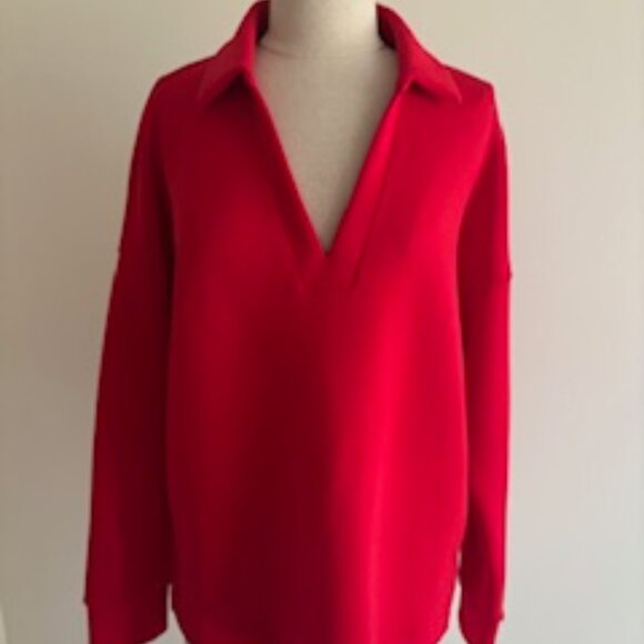 Air Essentials Long Sleeve Polo Top - Picture 1 of 2